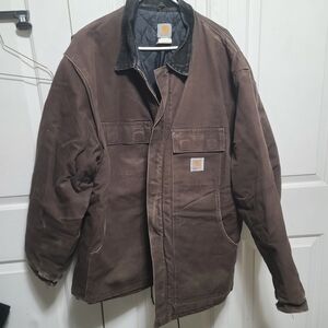 Carhartt Dark Brown Military Jacket